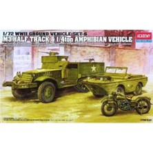 Esplendor Academy Oskar M3 U.s. Half Track & 1/4t Amphibian Araç 1: 72