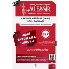 Kuram Kitap Müessir Idari Yargılama Hukuku Soru Bankası