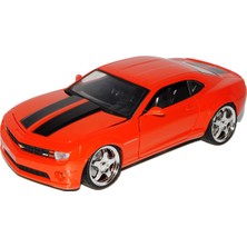 Esplendor Chevrolet Chevy Camaro 2010 Ss Coupe Turuncu Siyah Çizgili 1/24 New Ray Model Araba Model Araba