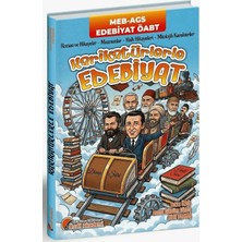 Özdil Akademi Yayınları Öabt Meb-Ags Türk Dili ve Edebiyatı Öğretmenliği Karikatürlerle Edebiyat Konu Anlatımı