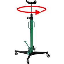 Esplendor Çift Pistonlu Dikey Şanzuman Krikosu 0.5 Ton Taşıma 1.164-1.981 cm Kaldırma 360° Dönerli Hidrolik