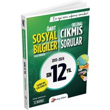 Dizgi Kitabevi 2025 Öabt Meb-Ags Sosyal Bilgiler Öğretmenliği Çıkmış Sorular Son 12 Yıl Çözümlü