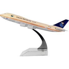 Esplendor 24-Hours Suudi Arabistan Havayolları Boeing 747 Uçak Modeli Alaşım Metal Uçak Modelleri Die-Cast 1:400