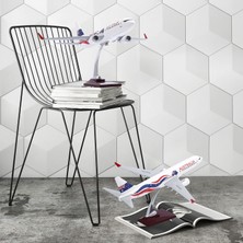 Esplendor Zek Upp Zekupp Boeing 737-800 Avustralya Tasarımlı Uçak Maketi, 1/100 Ölçek Havacılık Meraklıları Için Hediye, Koleksiyoner Hediyesi (ZU-UCK0008)