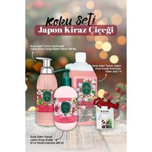 Esplendor Japon Kiraz Çiçeği Köpük Sabun 500ML, Kolonya 1lt, Losyon 280ML ve Rosie Pamuk