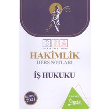 Yetki Yayınları Hakimlik Ders Notları Iş Hukuku