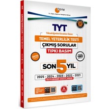 A Yayınları Tyt Son 5 Yıl Tıpkı Basım Çıkmış Sorular