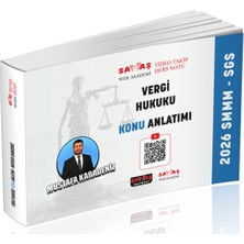 Savaş Yayınevi Smmm - Sgs Vergi Hukuku Konu Anlatımı