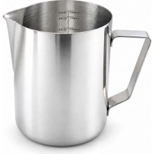 Esplendor 201 Çelik 1500 ml Kahve Süt Köpürtme ve Latte Art Potu Sütlük Pitcher MT317
