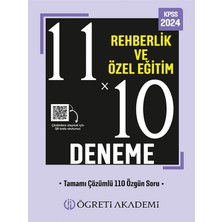 Öğreti Akademi Yayıncılık 11X10 Rehberlik ve Özel Eğitim Deneme