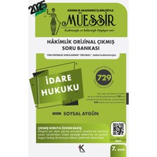 Kuram Kitap Müessir Idare Hukuku Soru Bankası