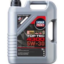 Esplendor Liqui Moly Top Tec 4300 5W-30 5 L Otomotiv Bakım Ürünü