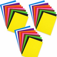 Esplendor 30 Adet A4 Renkli Elişi Kağıdı – 10 Farklı Canlı Renk, Her Renkten 3 Adet – 21 x 29,7 cm 80 gr – Kesme, Katlama, Hobi, Okul ve Sanat Etkinlikleri Için