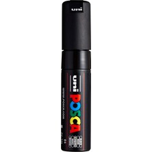 Esplendor Posca Uni-Ball 181399 Marker Uni Geniş Yuvarlak Uçlu, Siyah