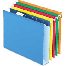 Esplendor Pendaflex Ekstra Kapasiteli Askılı Dosya Klasörleri, Mektup Boyutu, Güçlendirilmiş, 5,5 cm Genişletme, Çeşitli Renkler, Kutu Başına 25 (4152X2 Asst)