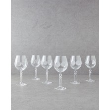Esplendor English Home Lucienne Kristalin 6'lı Kadeh 530 ml Şeffaf