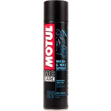 Esplendor Motul E9 Wash & Wax Spray 400 ml Temizleme ve Parlatma Spreyi