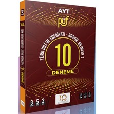 IQ Yayınları Ayt Türk Dili ve Edebiyatı - Sosyal Bilimler Püf 10 Branş Denemesi