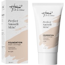 Esplendor Homm Life & Colour Fondöten, Full Coverage, Light, 30ML