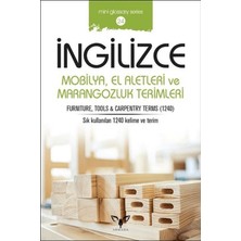 Ingilizce Mobilya El Aletleri ve Marangozluk Terimleri