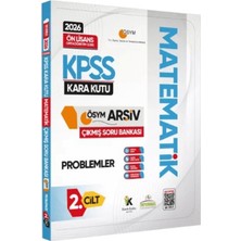 2026 Kpss Önlisans/ortaöğretim Matematik Kara Kutu 2.cilt Problemler Ösym Çıkmış Soru Bankası Çözümlü