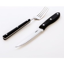 Esplendor Pirge Steak/biftek Bıçağı & Çatal Seti 12 cm