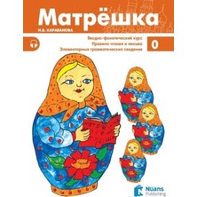 Nüans Publishing Matryoshka 0 + Rusça Ders Kitabı