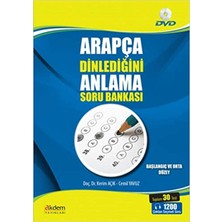 Akdem Yayınları Arapça Dinlediğini Anlama Soru Bankası