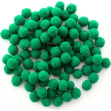 Esplendor Bimotif Peluş Ponpon, 1.5 cm 50 Adet Koyu Yeşil