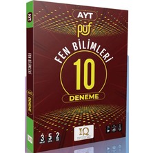 IQ Yayınları Ayt Fen Bilimleri Püf 10 Branş Deneme