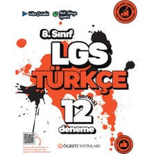 Öğreti Akademi Yayıncılık Lgs 8. Sınıf Türkçe Sarmal 12 Deneme