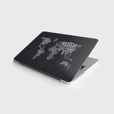 Esplendor Laptop Sticker Bilgisayar Notebook Pc Kaplama Etiketi Ülkeler