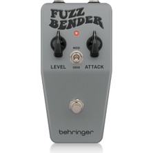 Esplendor Behringer Fuzz Bender Vintage 60S Style Fuzz Pedal With Custom Bias Mod Switch