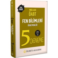 Öğreti Akademi Yayıncılık 2025 Meb Ags Öabt Fen Bilimleri Öğretmenliği Tamamı Çözümlü 5 Deneme