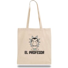 Esplendor Qıvı Bez Çanta La Case De Papel El Profesor, P120868S3463