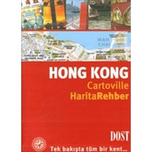 Dost Kitabevi Yayınları Hong Kong Cartoville Harita Rehber