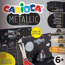 TeknoKapsül Carioca Yaratıcı Metalik Boyama Seti