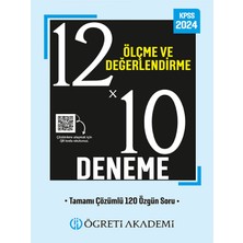 Öğreti Akademi Yayıncılık 10X10 Ölçme ve Değerlendirme Deneme