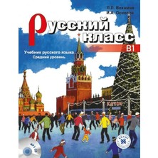 Nüans Publishing Russky Klass B1 +Mp3 CD (Rusça Ders Kitabı +Mp3 Cd) Orta Seviye