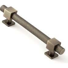 Esplendor Martel Antik Metal Kulp 128 mm Mobilya Çekmece Dolap Kapak Kolu Dayanıklı Kulbu Kulpu Tasarım