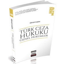 Savaş Yayınevi Türk Ceza Hukuku Genel Hükümler Konu Anlatımı