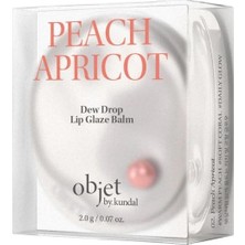 Esplendor Kundal Nemlendirici Parlak Bitişli Renkli Dudak Balmı Objet By Dew Drop Lip Glaze Balm (Peach Aprico