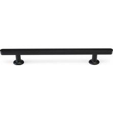 Esplendor Ceylan Kulp Siyah Çekmece Kulp 160 mm Modern Mobilya Dolap Komodin Mutfak Banyo Kapak Kulbu