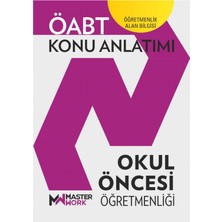 Masterwork Öabt Okul Öncesi Öğretmenliği Konu Anlatımı
