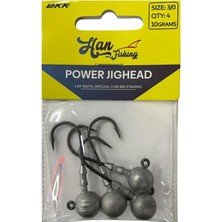 Han Fishing Hanfish Power Ball Jig Head 10GR No:3/0 4 Adet