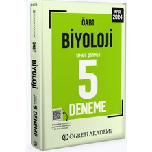 Öğreti Akademi Yayıncılık 2024 Kpss Öabt Biyoloji Tamamı Çözümlü 5 Deneme