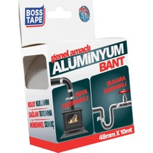 Esplendor Boss Tape Alüminyum Bant 30 Mikron 48 mm x 10 mt