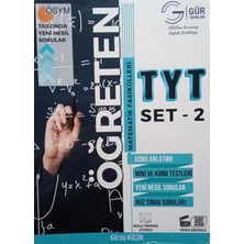 Gür Yayınları Öğreten Tyt Matematik Set - 2