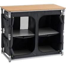 Esplendor Outwell Padres Xl Storage Unit Bambu Portatif Kamp Mutfağı