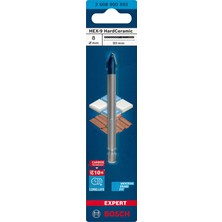 Esplendor Bosch Professional 1x Expert Hex-9-Hardceramic Matkap Ucu (Sert Fayanslar, Ø 8 Mm, Aksesuar Döner Matkap/vidalamalar)
